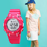 Дитячий ручний водонепроникний (50м) стильний годинник Skmei 1613PK Pink, фото 4
