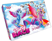Настольная игра 4+ Danko Toys Pony Race Разноцветная 4823102809953
