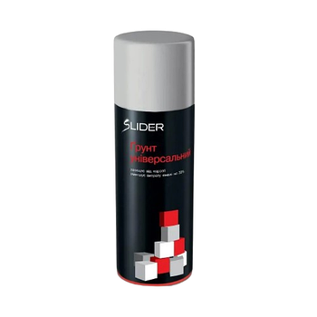 Грунт універсальний 400мл сірий аерозоль SLIDER