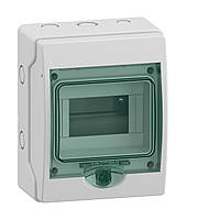 13977 Пылевлагозащищенный щит навесной Mini Kaedra 6 модулей IP65 Schneider Electric