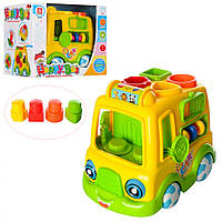 Toys Сортер Машинка 628MR, машинка трещотка, счеты