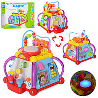 Toys Музыкальная развивающая игрушка Мультибокс 806(Multicolor) в комплекте лабиринт и молоточек