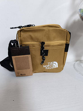 Сумка через плечо Мессенджер The north face барсетка хаки, фото 1