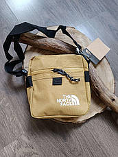 Сумка через плечо Мессенджер The north face барсетка хаки, фото 3