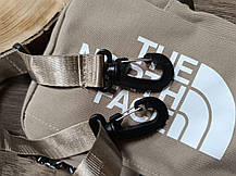 Сумка через плече Месенджер The north face барсетка TNF бежевий, фото 6