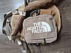 Сумка через плечо Мессенджер The north face барсетка  TNF бежевый, фото 7