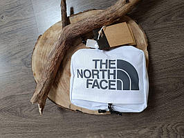 Сумка через плече Месенджер The north face барсетка TNF білий