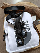Сумка через плече Месенджер The north face барсетка TNF білий, фото 5