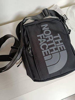 Сумка через плече Месенджер The north face барсетка TNF чорний, фото 1