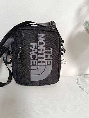 Сумка через плече Месенджер The north face барсетка TNF чорний, фото 3