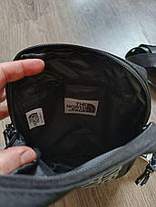 Сумка через плече Месенджер The north face барсетка TNF чорний, фото 5