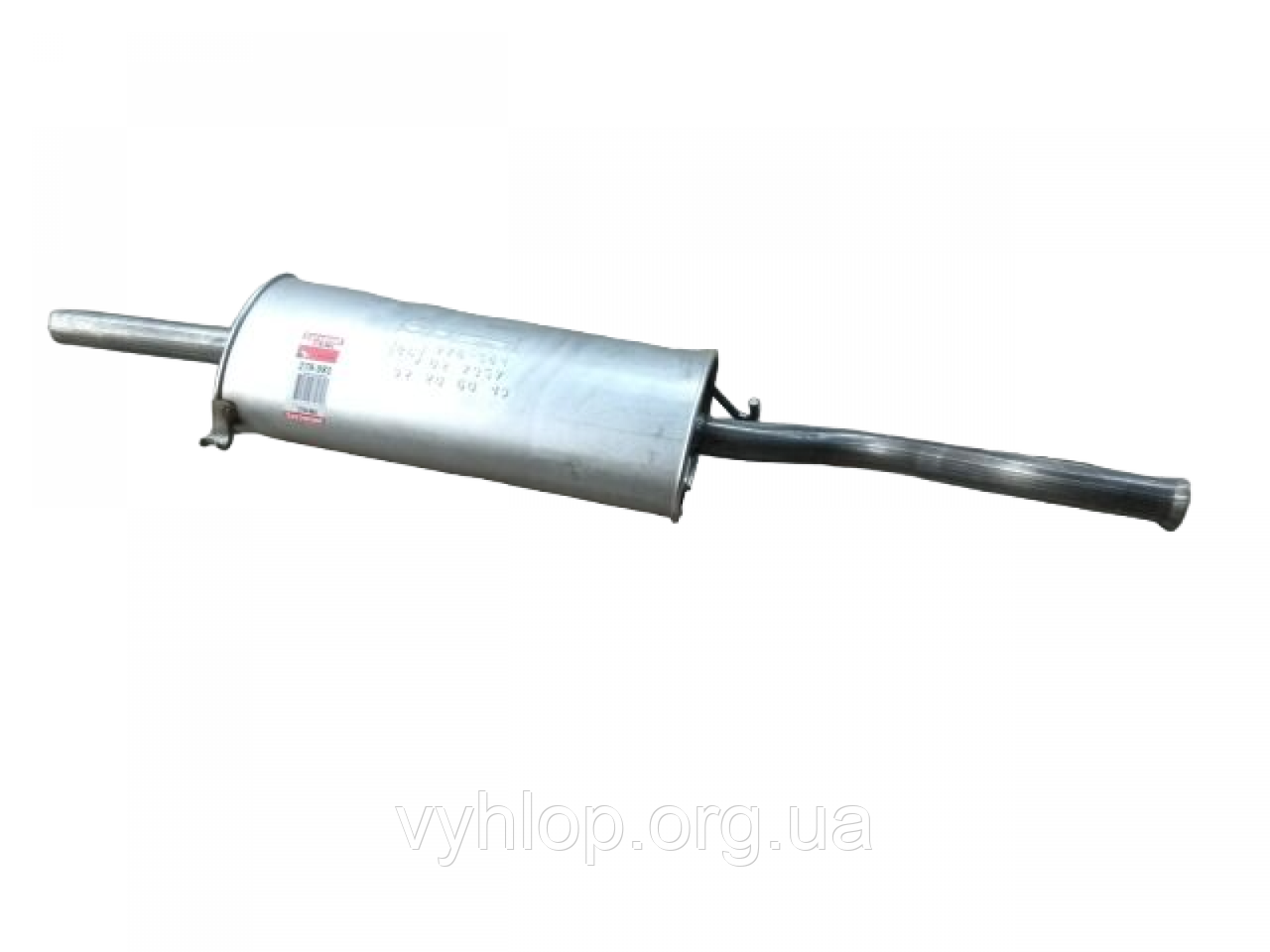 Глушник ВАЗ 2108 (278-981) Bosal 11.05 алюминизированный