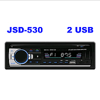 Автомобільна магнітола JSD-530 BT з Bluetooth та 2 USB з пультом