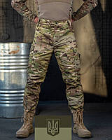 Мужские тактические зимние штаны мультикам omni-heat теплые штаны армейские мультикам для военных омни хит