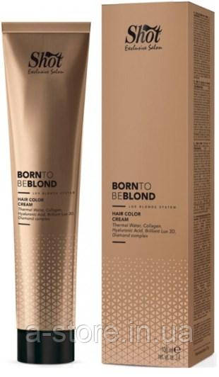 Крем-фарба для волосся Shot Born To Be Blond Hair Color Cream