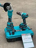 Набор аккумуляторного инструмента Makita 2в1 (36V/6A) шуруповерт Makita DTW 485, болгарка Makita