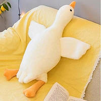 Мягкая игрушка подушка гусь-обнимусь для детей 90 см