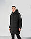 Чоловіча зимова куртка, чорного кольору. - фото 1 - id-p2097761543