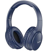 Бездротові Bluetooth навушники Hoco W40 сині