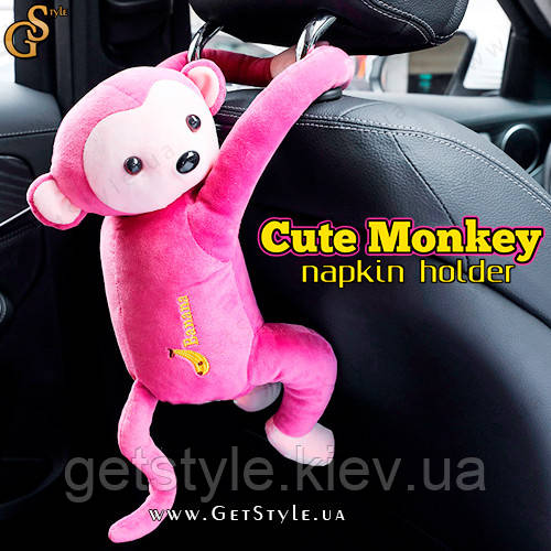 Іграшка-салфетниця Мавпочка Monkey Napkin Holder