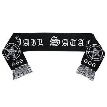 Шарф Hail Satan (pentagram)