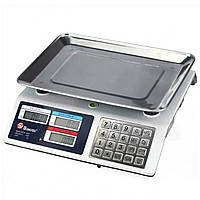 Весы для магазина или рынка Весы Domotec CK 982S Metal, торговые весы с металлическими кнопками 2171