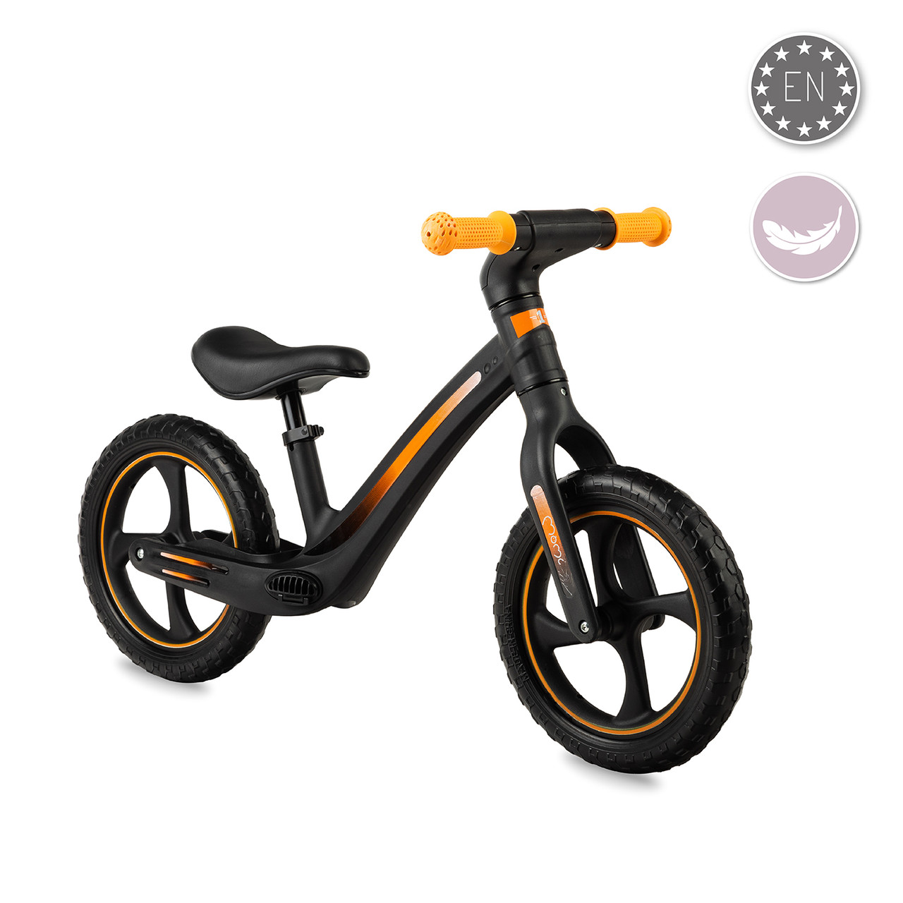 Велобег для малышей MoMi MIZO Black, Детский транспорт велокат для мальчика двухколесный, Беговел каталка - фото 10 - id-p2097767331