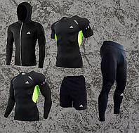 Компрессионная одежда ADIDAS New 2024 Комплект для тренировок 5в1