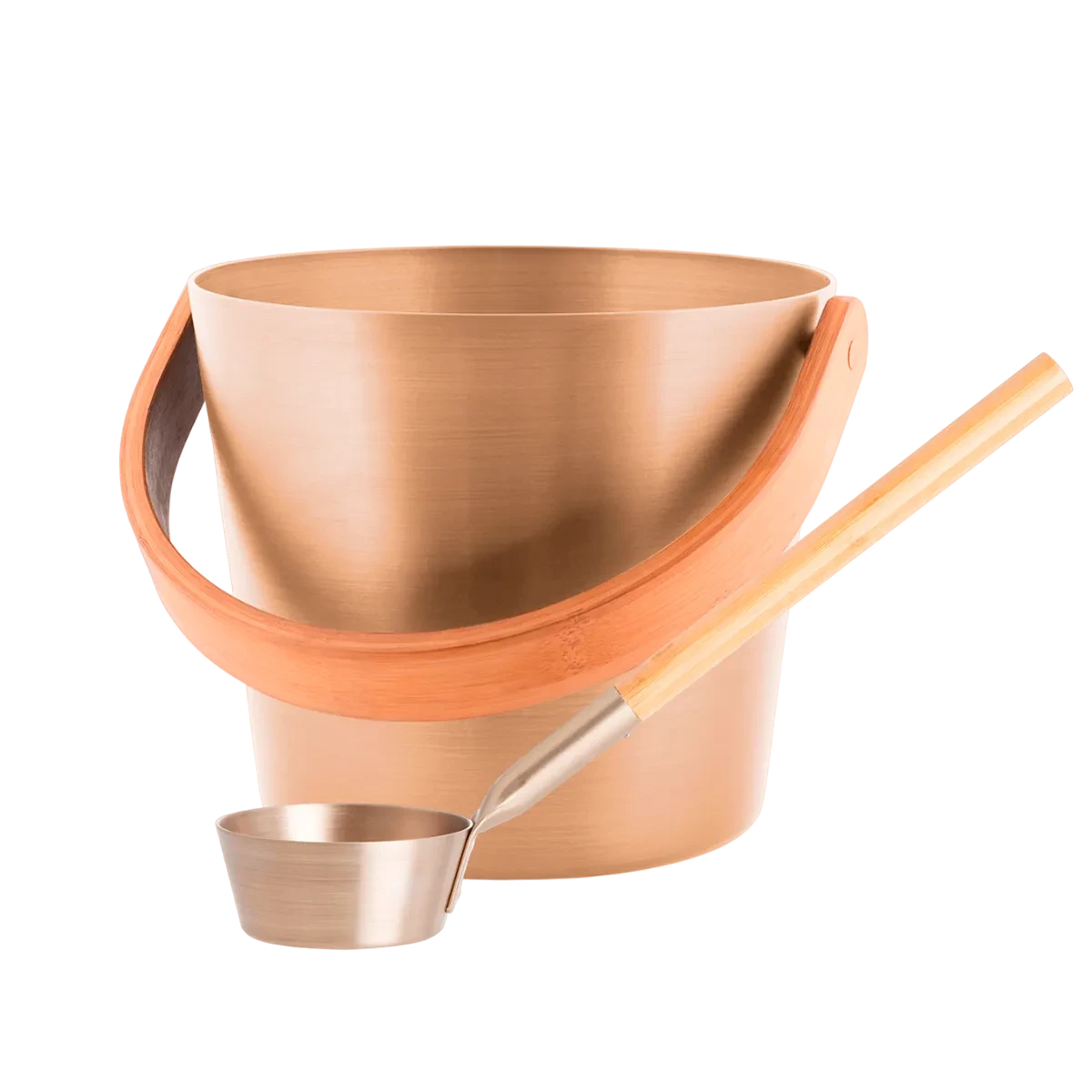 Комплект відро 5 Л + черпак Rento шампань, фото 1