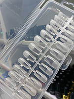 Гелеві накладні типси прозорі 120 шт. JP-004-2