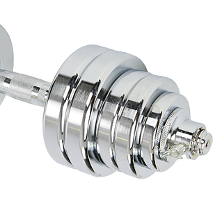 Розбірні хромовані гантелі (2шт по 20кг) 40 кг SP-Sport TA-8044-40, фото 2