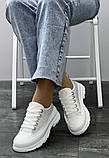 Жіночі кросівки зі стразами і білі (12017), фото 7