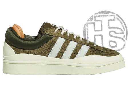 Чоловічі кросівки Adidas Campus x Bad Bunny Green Wild Moss ID7950, фото 1