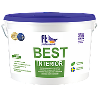 Латексная краска для стен стойка Ftpro BEST INTERIOR 5 л