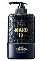 Шампунь для укрепления волос и уменьшения седины MARO 17 Black+ Men's Shampoo Nature Lab, 350 ml