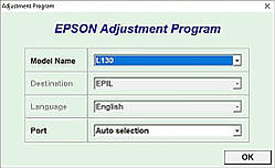 Скидання памперса в Epson L130