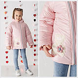 Легка й тепла куртка для дівчинки Нікуся, розміри 80-110, фото 2