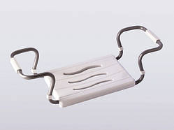 Сидіння у ванну на білій металевій трубі регульоване Primanova KV 03 — 01