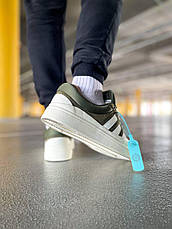 Чоловічі кросівки Adidas Campus x Bad Bunny Green Wild Moss ID7950, фото 4