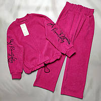 Дитячий міський прогулянковий костюм зі штанами палаццо 116р