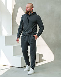 Чоловічий спортивний костюм осінь весна однотонний