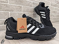 Стильні літні чоловічі кросівки сітка Adidas Marathon TR \ Адідас Маратон \ 46