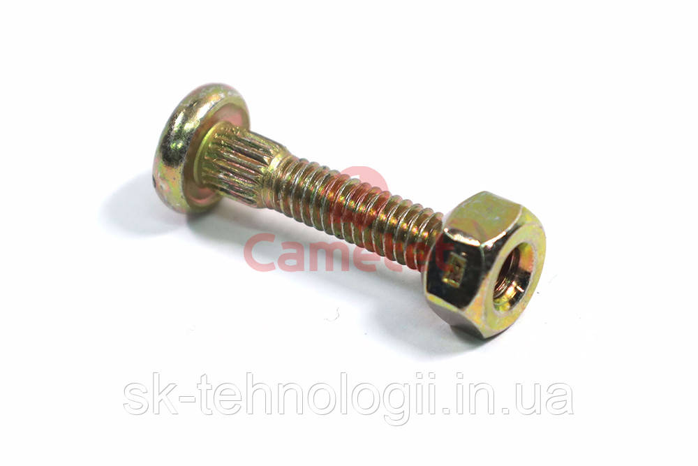Болт + гайка (кріплення сегмента жниварки) (Cametet) JOHN DEERE [H125889, H166262