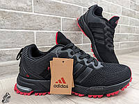 Стильные летние мужские кроссовки сетка Adidas Marathon TR \ Адидас Маратон \ 44