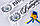 Біла стрічка випускник повнокольорова 2024 герб зі стразамит, фото 2