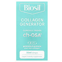 Натуральный источник коллагена BioSil by Natural Factors "Advanced Collagen Generator" в жидкой форме (30 мл)