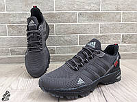 Стильные летние мужские кроссовки сетка Adidas Marathon TR \ Адидас Маратон \ 45