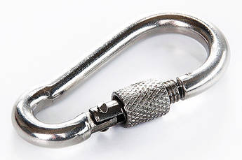 Карабін із замком М6х60 неіржавкий А2 (пачка, кратно 10 шт.) APRO