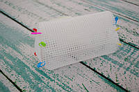 Пластиковая канва фигурная - заготовка для сумки №3