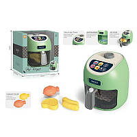 Детская игрушечная мультиварка (муляж пищи, чаша, свет, звук, кнопки, в коробке) LD 6613 A